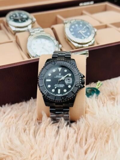 Rolex Yacht Master Black Chain