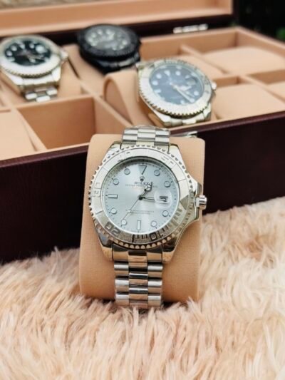 Rolex Yacht Master SILVER Chain